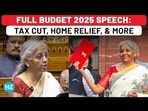 Full Budget Speech: FM Nirmala On Income Tax Cut, Home Buyer Relief, Infra & AI Push, More