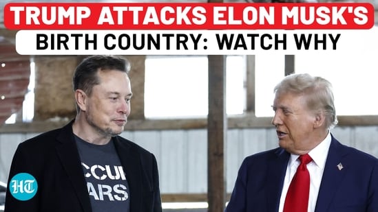 Donald Trump Attacks Elon Musk's Birth Country, After Shocking Canada, Mexico, China 